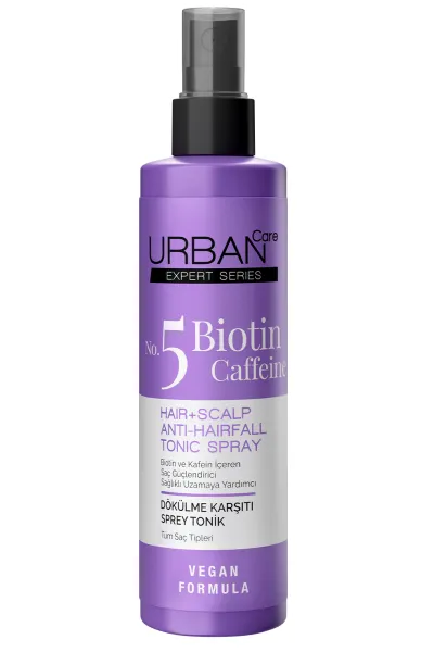 خرید و قیمت تونیک مو ضد ریزش و کمک کننده به رشد سریع مو بیوتین و کافئین Urban Care  اوربان کر اصل