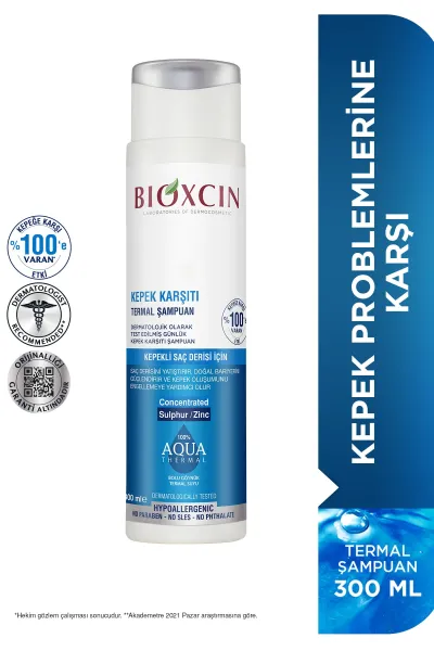  تصویر 3 : BIOXCIN بیوکسین Aqua Thermal شامپو ضد شوره  
