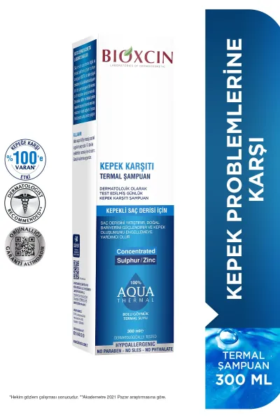 BIOXCIN بیوکسین Aqua Thermal شامپو ضد شوره 
