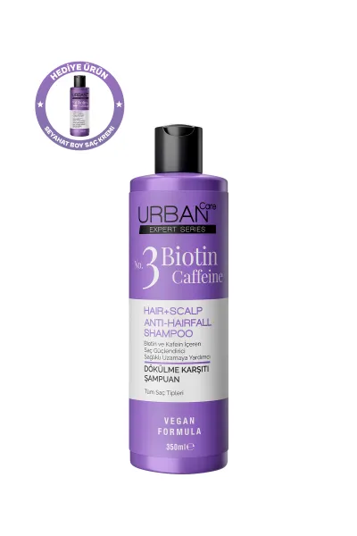  تصویر 1 : Urban Care اوربان کر  شامپو ضد ریزش مو بیوتین و کافئین  