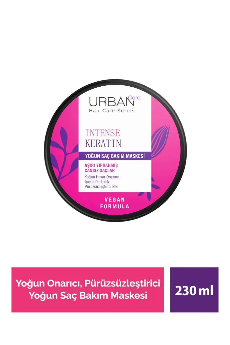 ویژگی‌های کلیدی ماسک مو ترمیم کننده قوی کراتین برای موهای بسیار آسیب دیده اوربان کر Urban Care