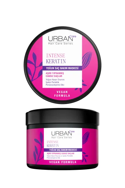  تصویر 1 : Urban Care اوربان کر  ماسک مو ترمیم کننده قوی کراتین برای موهای بسیار آسیب دیده  