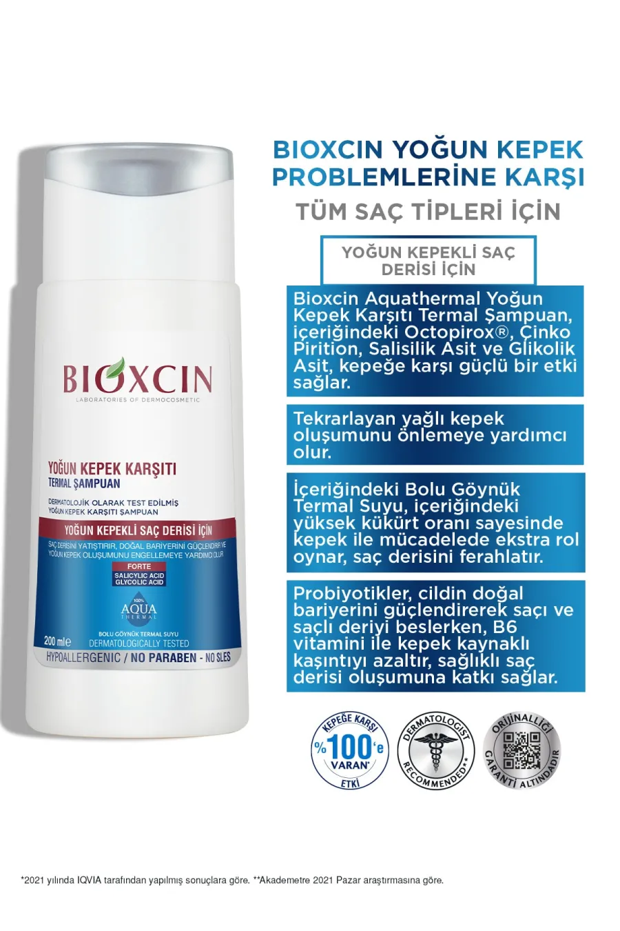 ترکیبات کلیدی شامپو ضد شوره Aqua Thermal شامپو تخصصی ضد شوره بیوکسین BIOXCIN ترکیبات کلیدی شامپو ضد شوره Aqua Thermal شامپو تخصصی ضد شوره بیوکسین BIOXCIN