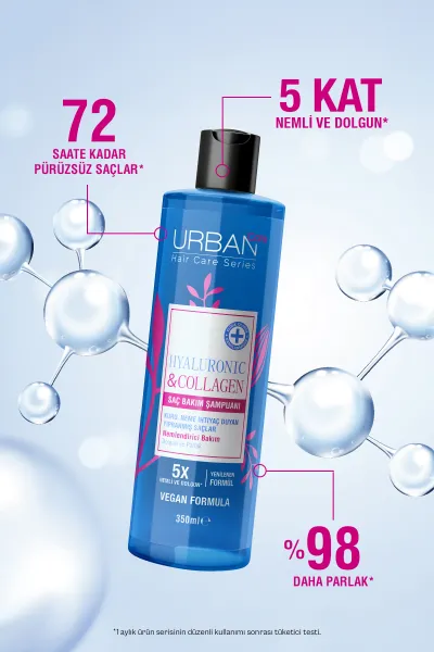  تصویر 3 : Urban Care اوربان کر  شامپو حجم دهنده مو حاوی هیالورونیک اسید و کلاژن  