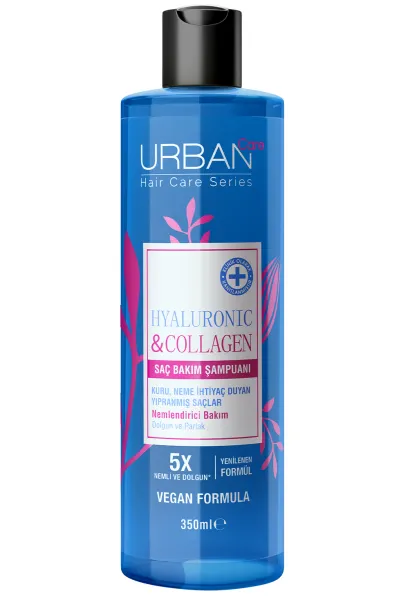 شامپو حجم دهنده مو حاوی هیالورونیک اسید و کلاژن Urban Care