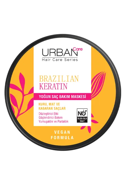 خرید و قیمت ماسک مو کراتین برزیلی صاف کننده و ترمیم کننده مو Urban Care  اوربان کر اصل