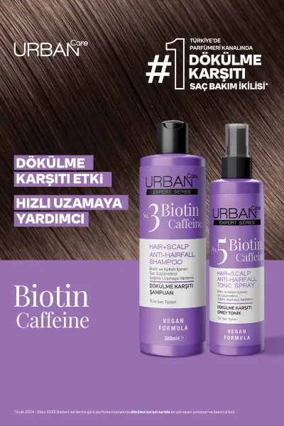  تصویر 3 : Urban Care اوربان کر  نرم کننده مو ضد ریزش بیوتین و کافئین ضدریزش مو  
