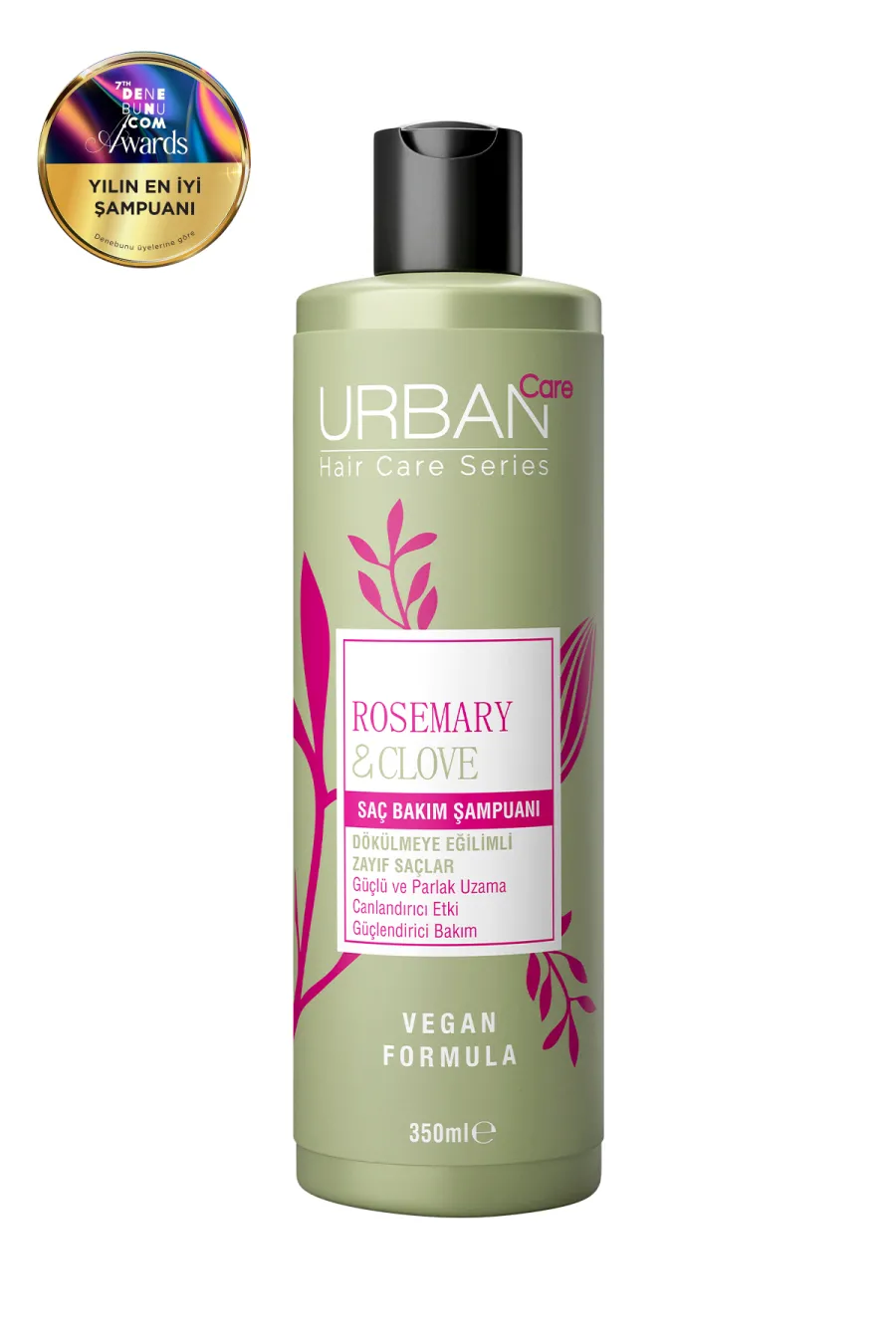 ویژگی‌های کلیدی شامپو ضدریزش تقویت کننده و احیا کننده مو رزماری و میخک اوربان کر Urban Care