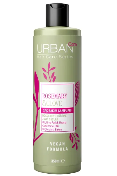 خرید و قیمت شامپو ضدریزش تقویت کننده و احیا کننده مو رزماری و میخک Urban Care  اوربان کر اصل