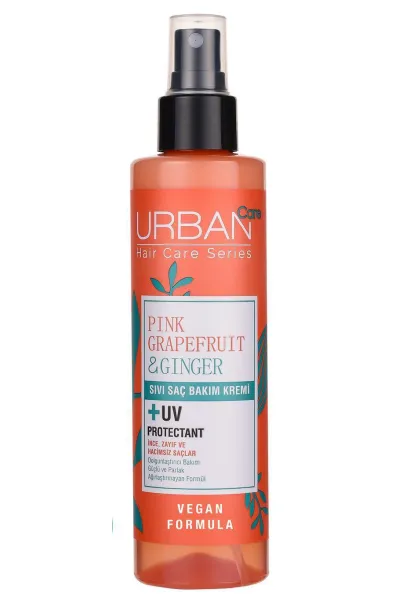 خرید و قیمت کرم موی مایع حجم دهنده موهای نازک گریپ فروت صورتی و زنجبیل Urban Care  اوربان کر اصل