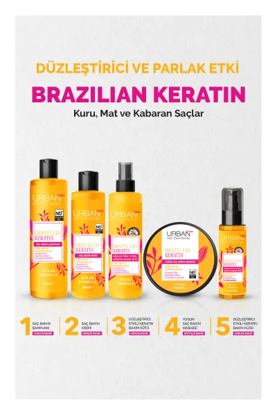  تصویر 3 : Urban Care اوربان کر  شامپو کراتین برزیلی  
