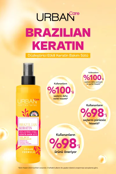  تصویر 6 : Urban Care اوربان کر  شیر مو کراتین برزیلی محافظ حرارت و ضد وز  