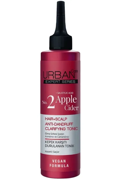 خرید و قیمت تونیک پاکسازی کننده شوره و کنترل چربی سر سرکه سیب Urban Care  اوربان کر اصل