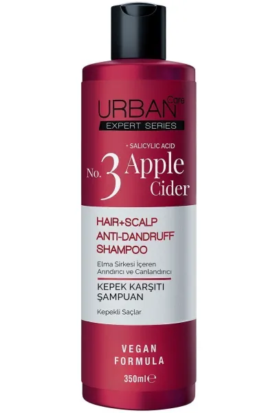 خرید و قیمت شامپو ضد شوره و کنترل چربی سر سرکه سیب Urban Care  اوربان کر اصل