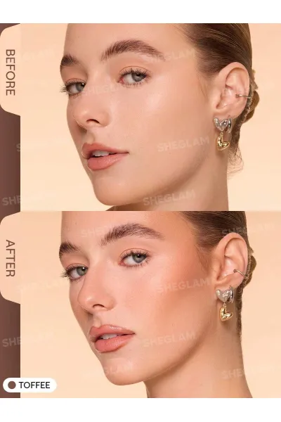  تصویر 2 : برنزر کرمی Dream Touch رنگ Toffee شیگلم Sheglam 