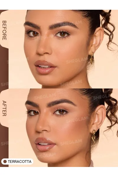  تصویر 1 : برنزر کرمی Dream Touch رنگ Terracotta شیگلم Sheglam 