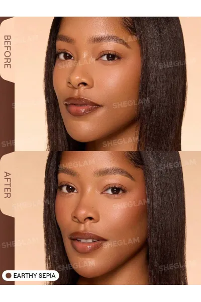  تصویر 1 : برنزر کرمی Dream Touch رنگ Earthy Sepia شیگلم Sheglam 