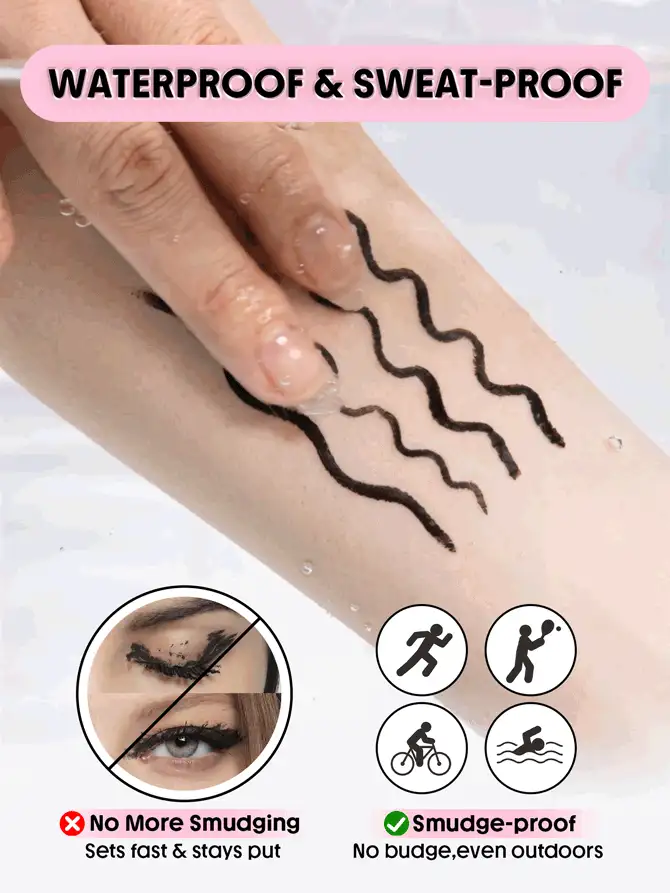  تصویر 1 : Sheglam شیگلم  خط چشم ماژیکی ضد آب Stay Inked  
