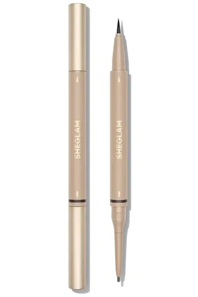 خرید مداد ابرو دو سر Brows On Demand رنگ 11 Ebony شیگلم Sheglam