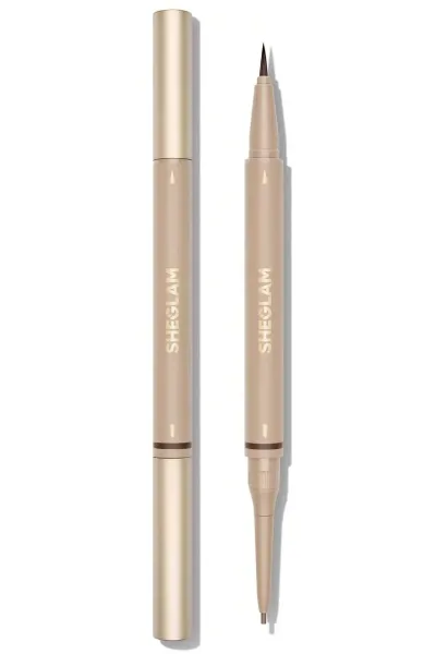 خرید مداد ابرو دو سر Brows On Demand رنگ Auburn شیگلم Sheglam