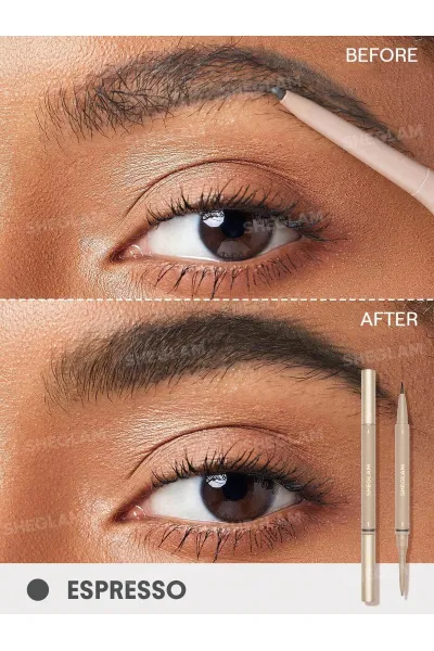  تصویر 1 : Sheglam شیگلم  مداد ابرو دو سر Brows On Demand رنگ Espresso  