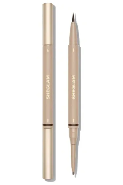 خرید و قیمت مداد ابرو دو سر Brows On Demand رنگ Chocolate Sheglam  شیگلم اصل
