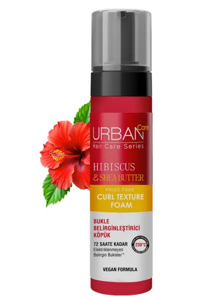 خرید و قیمت فوم حالت دهنده مو مراقبت از مو ضد الکتریسیته و وز هیبیسکوس و شی باتر Urban Care  اوربان کر اصل