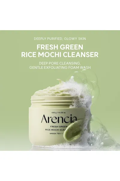 تصویر 1 : شوینده موچی برنج + چای سبز آرنسیا ARENCIA 
