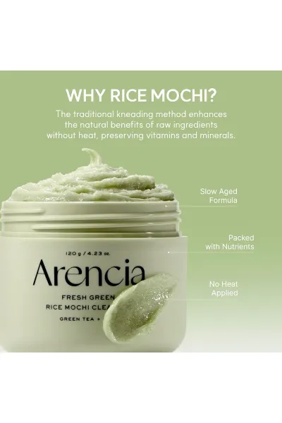  تصویر 5 : شوینده موچی برنج + چای سبز آرنسیا ARENCIA 