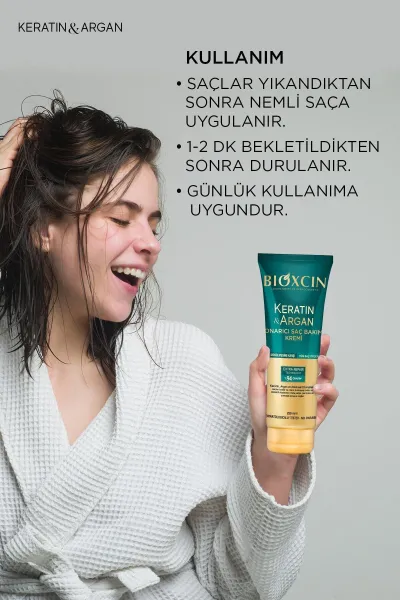  تصویر 5 : BIOXCIN بیوکسین  ماسک مو تخصصی ترمیم کننده موهای آسیب دیده  