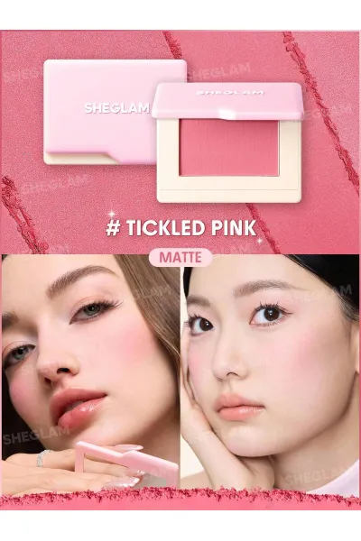  تصویر 1 : Sheglam شیگلم  رژگونه پودری مدل Dream touch رنگ 016 Tickled Pink  