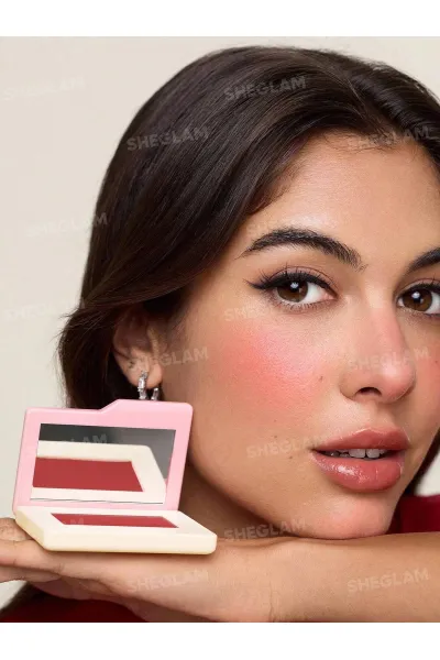  تصویر 2 : Sheglam شیگلم  رژگونه پودری مدل Dream touch رنگ 209 Cherry Aura  