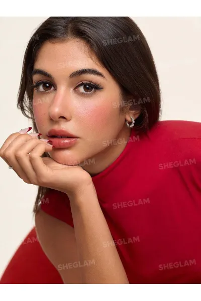  تصویر 2 : رژگونه پودری مدل Dream touch رنگ 019 Heart Eyes شیگلم Sheglam 