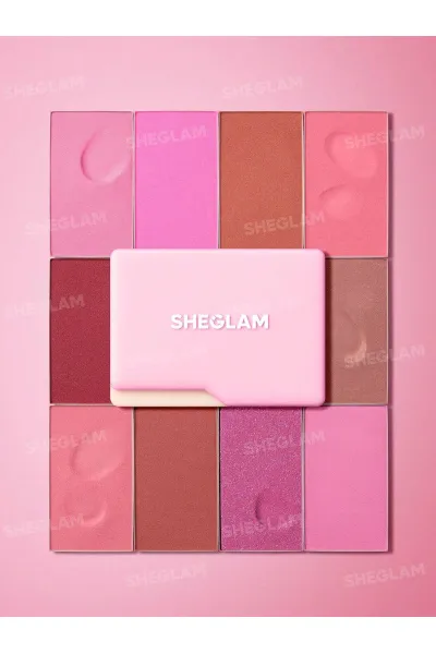  تصویر 9 : رژگونه پودری مدل Dream touch رنگ 017 Wannabe شیگلم Sheglam 