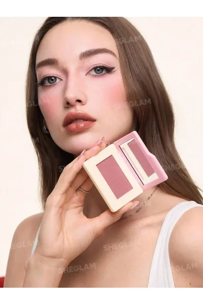  تصویر 2 : Sheglam شیگلم  رژگونه پودری مدل Dream touch رنگ 018 Whipped Fig  