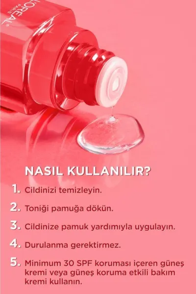  تصویر 6 : تونر گلیکولیک اسید لایه بردار و روشن کننده پوست صورت Revitalift لورال پاریس L'Oreal Paris 