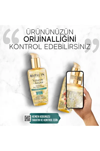  تصویر 1 : روغن مو آرگان و کراتین بیوکسین BIOXCIN 