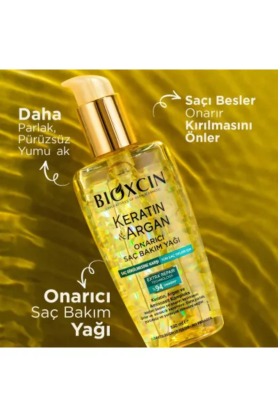  تصویر 3 : روغن مو آرگان و کراتین بیوکسین BIOXCIN 
