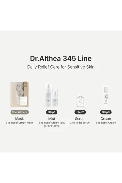  تصویر 7 : سرم 345 رلیف ترمیم کننده و آبرسان و آرامش بخش دکتر التیا Dr.Althea 