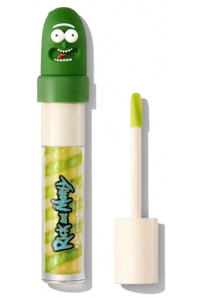 خرید و قیمت برق لب رنگی و براق کننده Multiverse Swirl کالکشن ریک اند مورتی رنگ Pickle Rick Sheglam  شیگلم اصل