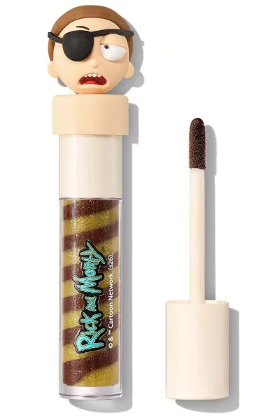 خرید و قیمت برق لب رنگی و براق کننده Multiverse Swirl کالکشن ریک اند مورتی رنگ Evil Morty Sheglam  شیگلم اصل