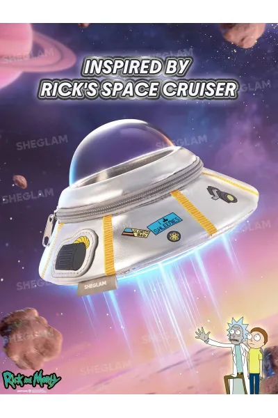  تصویر 2 : Sheglam شیگلم  کیف لوازم آرایش Space Adventure کالکشن ریک اند مورتی  