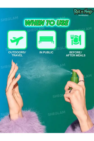  تصویر 3 : Sheglam شیگلم  اسپری فیکس کالکشن ریک اند مورتی ۳۰ میل  