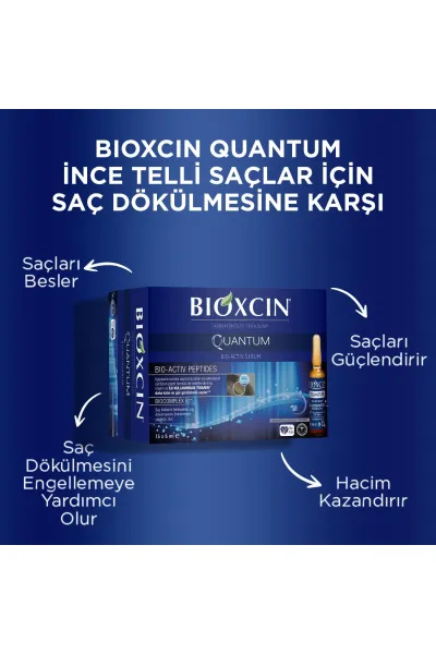 تصویر 4 : BIOXCIN بیوکسین Quantum سرم ضدریزش و رویش مجدد مو  