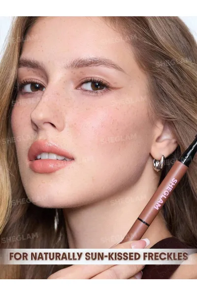  تصویر 3 : Sheglam شیگلم  قلم کک و مک طبیعی Double Dot Freckle Pen رنگ Fawn  