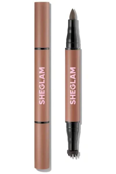خرید و قیمت قلم کک و مک طبیعی Double Dot Freckle Pen رنگ Dark Chocolate Sheglam  شیگلم اصل