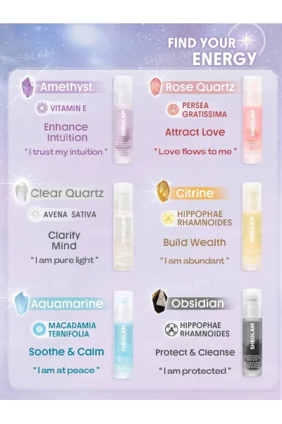  تصویر 4 : Sheglam شیگلم  روغن لب مرطوب کننده و درخشان کننده رنگ Clear Quartz  