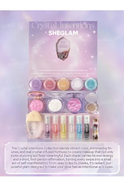  تصویر 5 : Sheglam شیگلم  روغن لب مرطوب کننده و درخشان کننده رنگ Clear Quartz  
