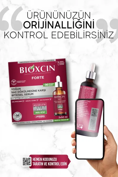  تصویر 4 : پک سرم ضد ریزش مو FORTE بیوکسین BIOXCIN 