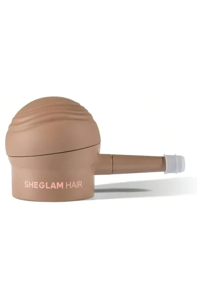 خرید و قیمت اسپری فیبر مو سه بعدی پوشاننده ریشه و کم‌پشتی مو رنگ قهوه‌ای زیتونی Khaki Sheglam  شیگلم اصل
